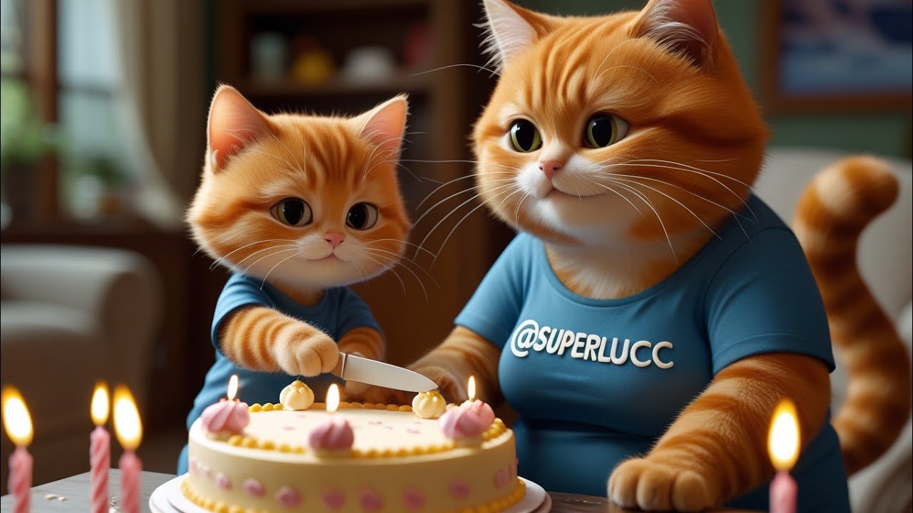 A Mother Cat’s Love: Baking a Cake and Saving Her Kitten