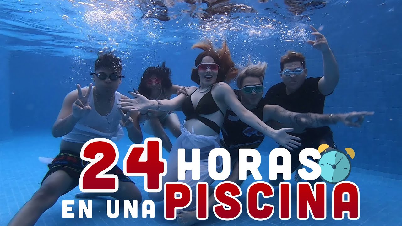 МЫ ПРОВЕЛИ 24 ЧАСА В БАССЕЙНЕ 😱 💦 Кимберли Лоайза