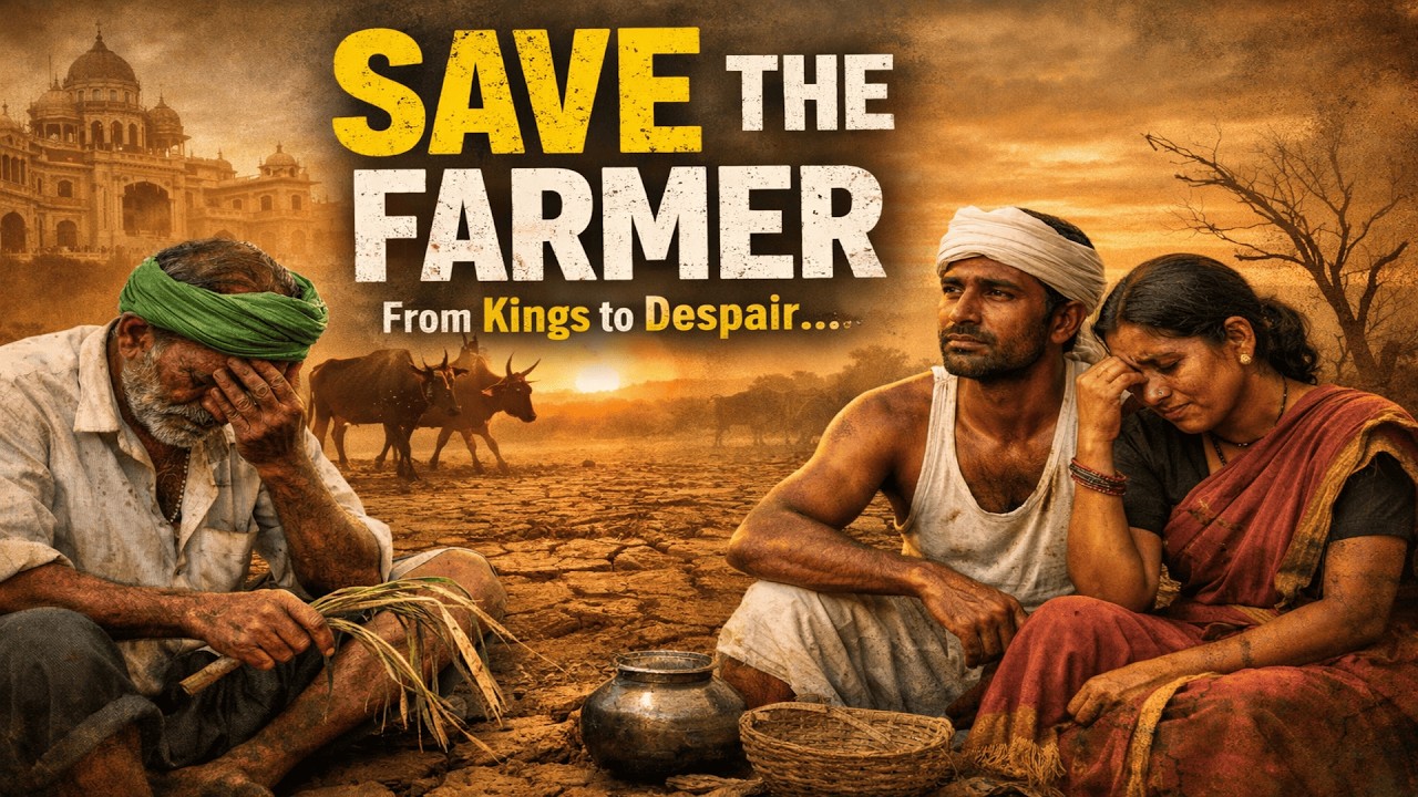 Save The Farmer | 3 Song series | రైతే దేశానికి వెన్నెముక | Kings to Rags | Help Farmer | Manu Talks