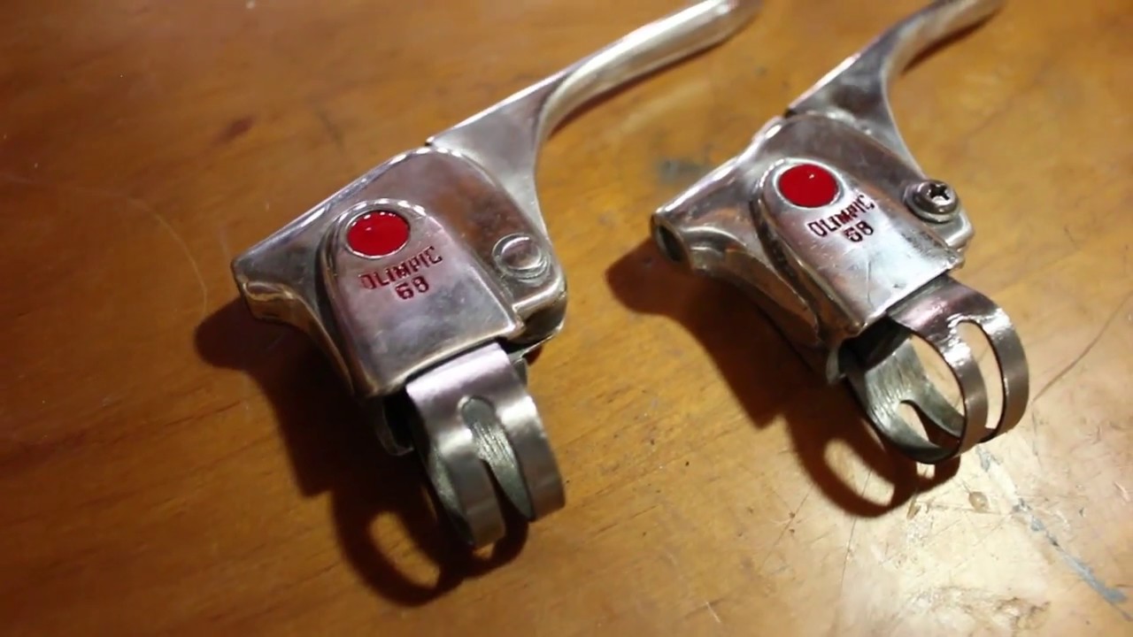 Restauración manetas de freno Olimpic 68