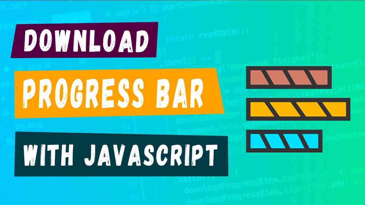 How to create a Download Progress Bar with JavaScript
