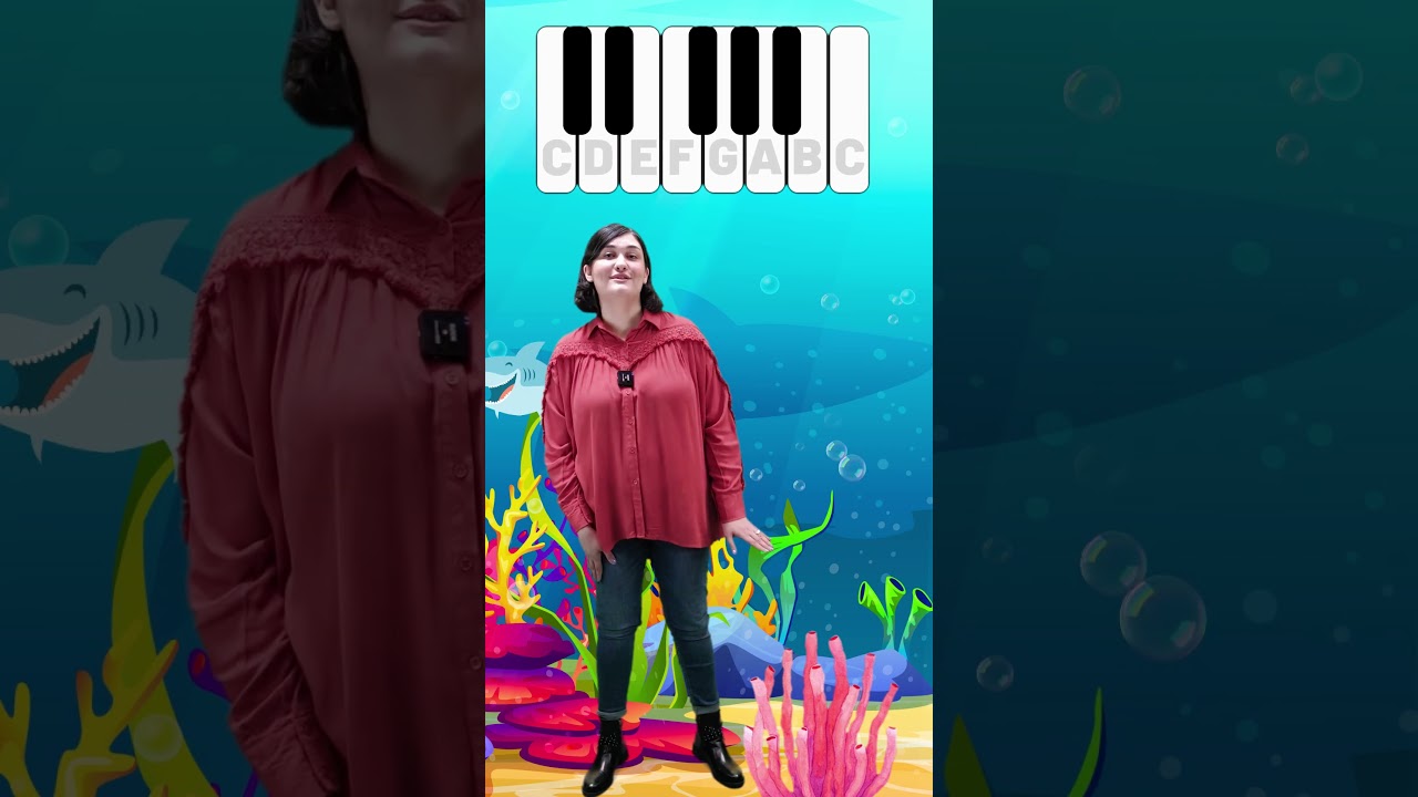 Sing & Play &ldquo;Baby Shark&rdquo; &ndash; Easy Piano for Kids  #kidsmusic #easypianoforkids
