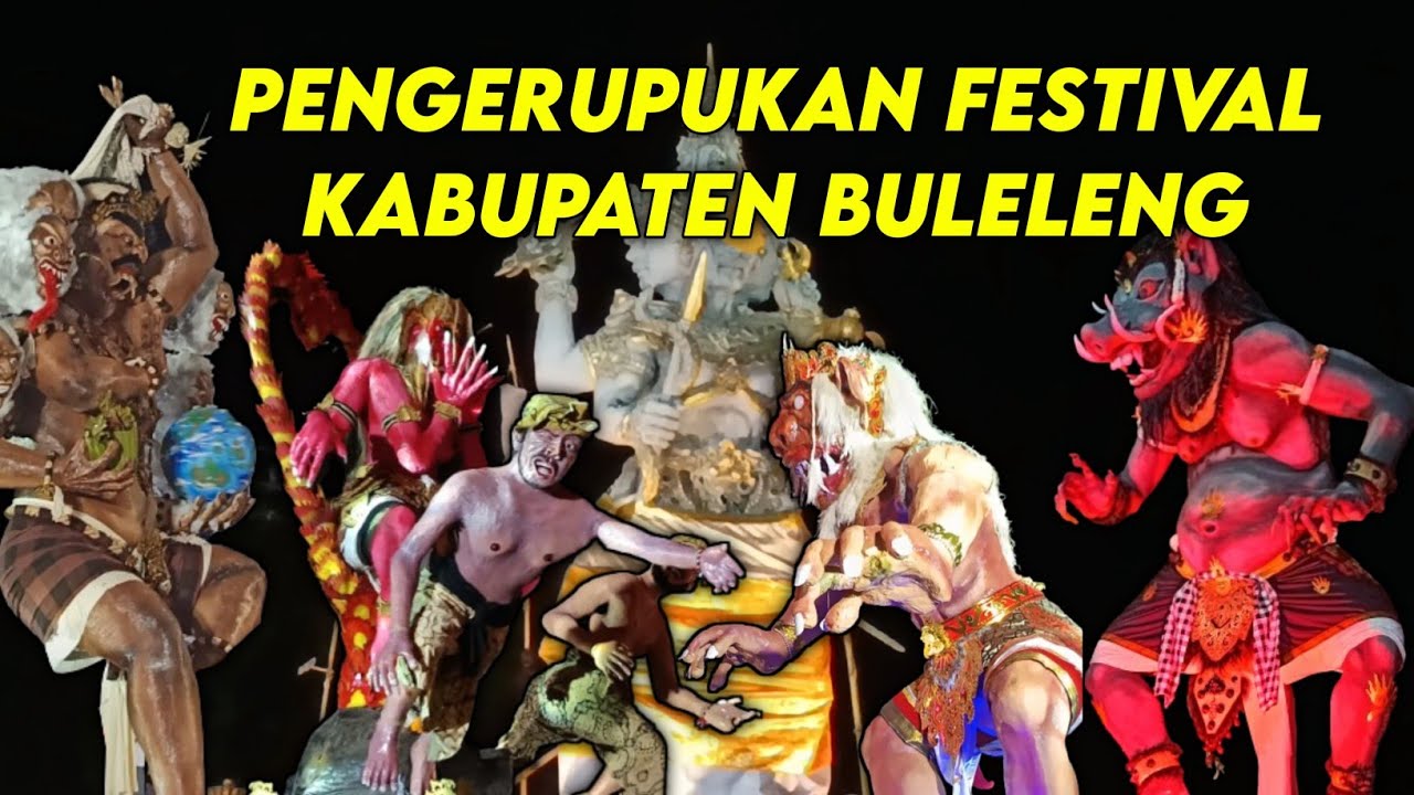 PENGERUPUKAN FESTIVAL BULELENG TAHUN 2025 | NYEPI CAKA 1947