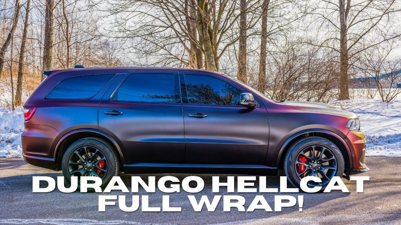 Durango Hellcat FULL WRAP! + Ceramic Coat