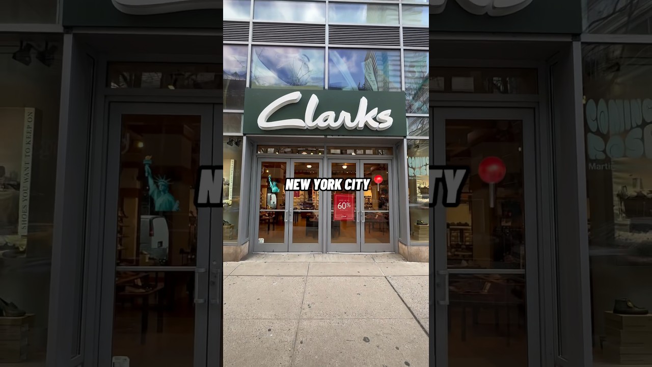 &ldquo;Clarks&rdquo; in New York City is A Footwear Icon‼️😳🔥👟#shorts #footwear #clarks #newyork #england