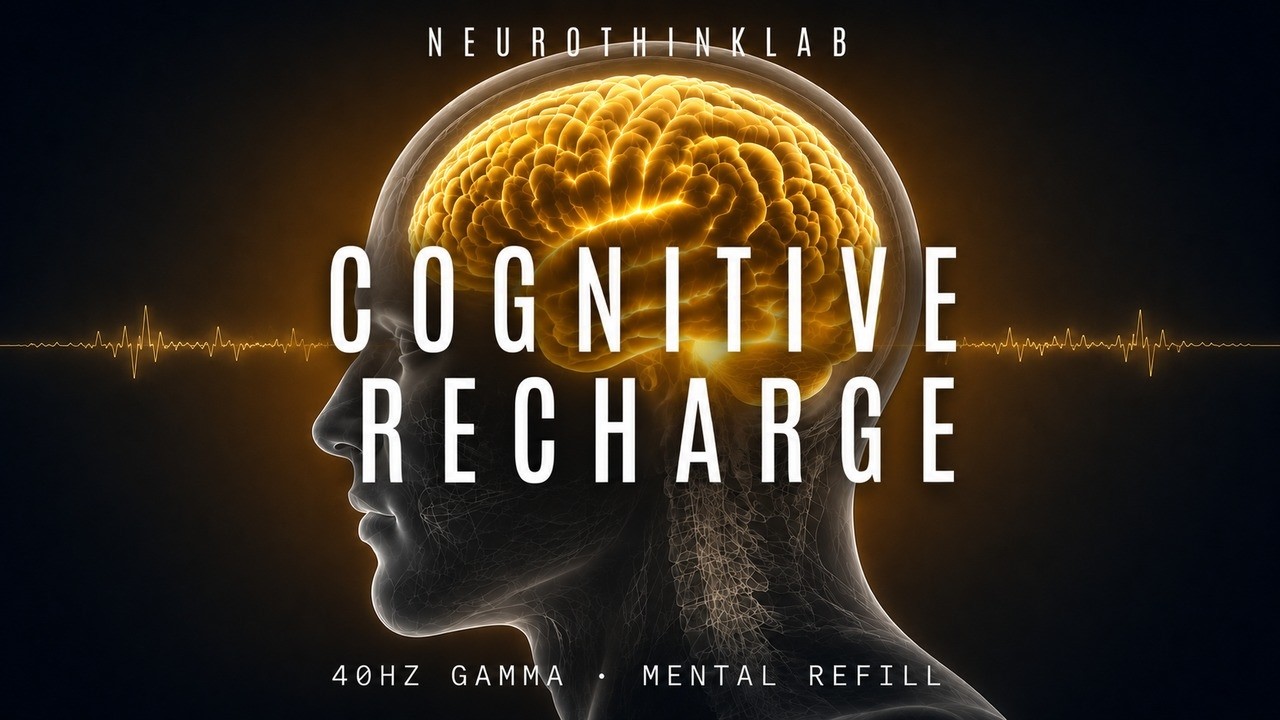 Cognitive Recharge | 40Hz Gamma &times; Cinematic Score to Refill Your Mind【90 min】
