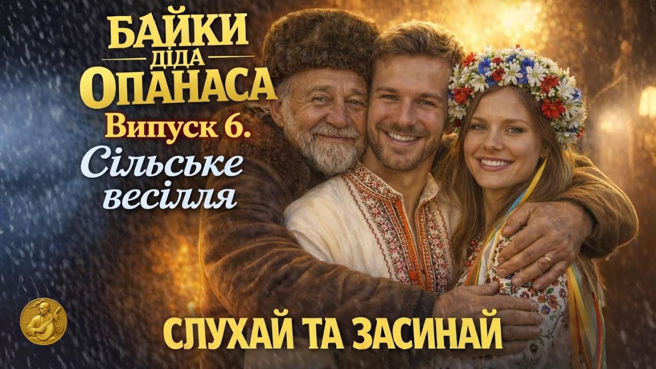 Сільське весілля, якого вже не побачиш 🌾💍 | Байки діда Опанаса 🔥 | Українські оповідки перед сном 🌙✨