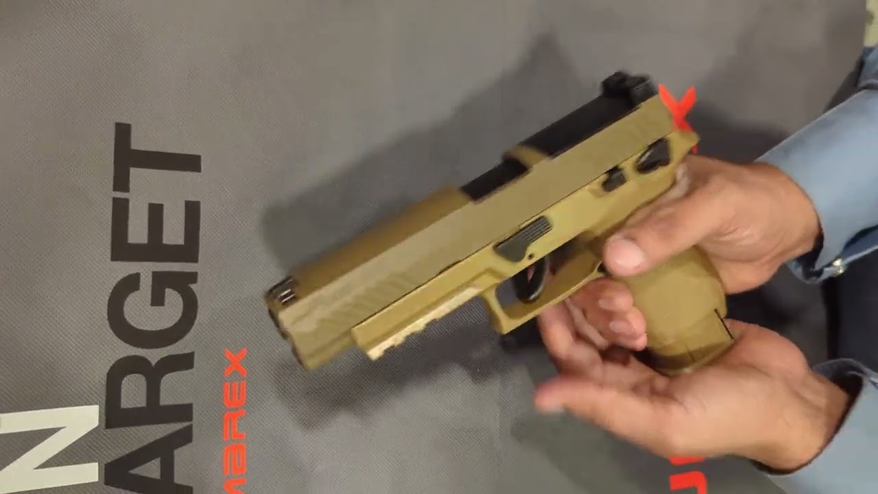 Sig Sauer M17 P320 Coyote Blowback Pellet Pistol 