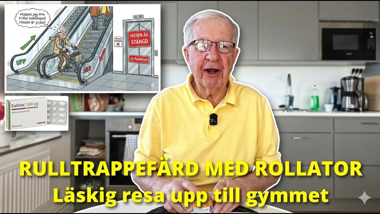 LIVSFARLIG RULLTRAPPA | Rollator-kaos på Port 73