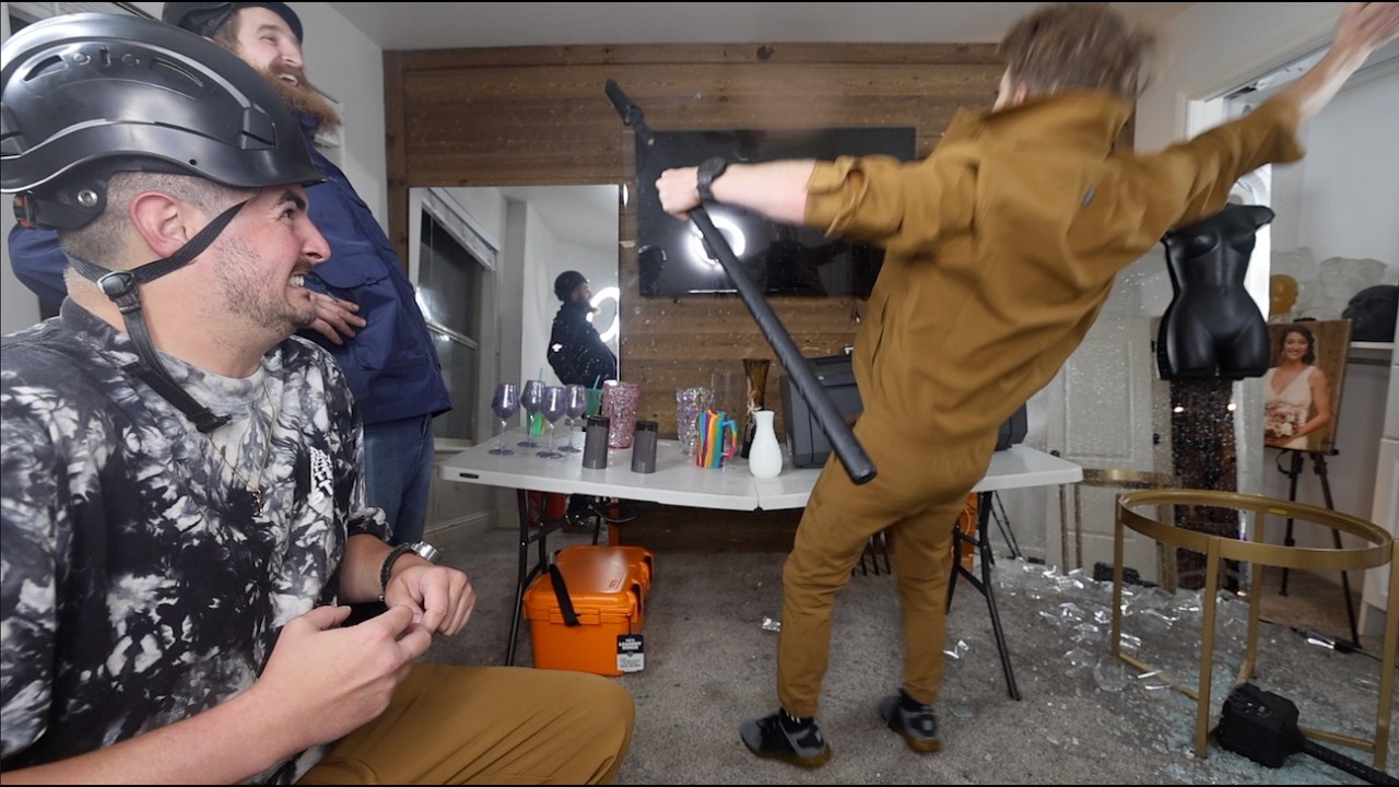 I Built A RAGE ROOM Using Only INDESTRUCTIBLE Items!