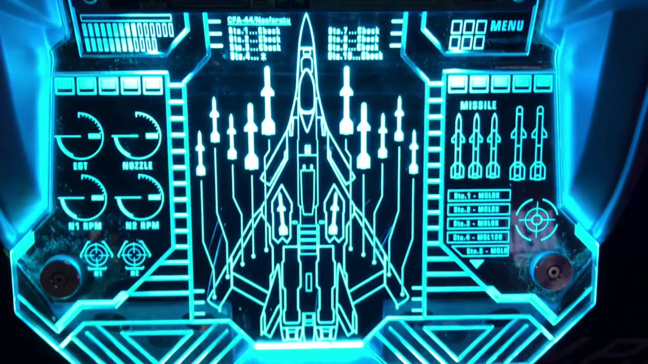 Mach Storm Game Dome Screen Dogfight Arcade Game Highlights