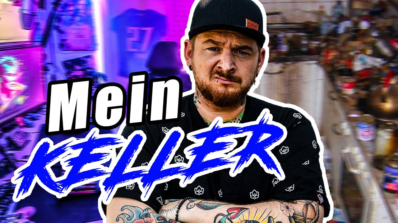 Ich zeige euch MEINEN MESSI KELLER 🔥 Gaming-Keller RoomTour
