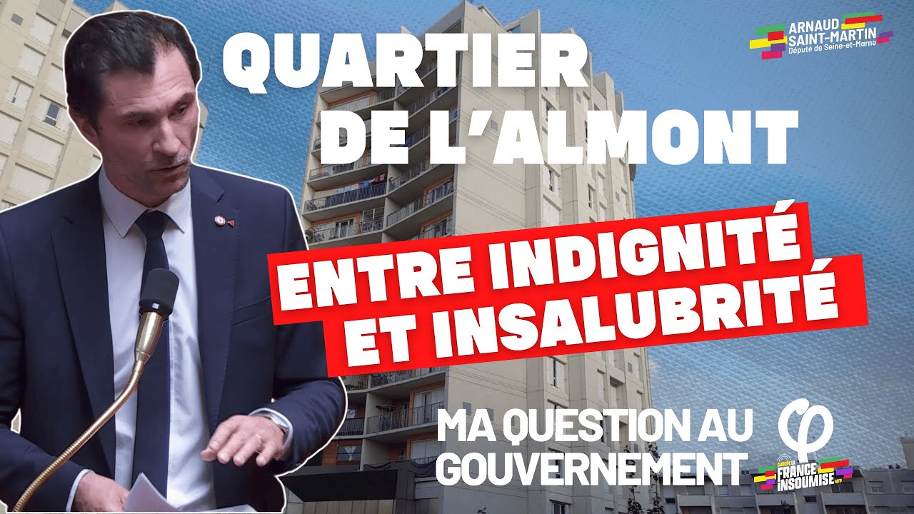 Les habitant-es du quartier de l'Almont méritent des logements dignes !