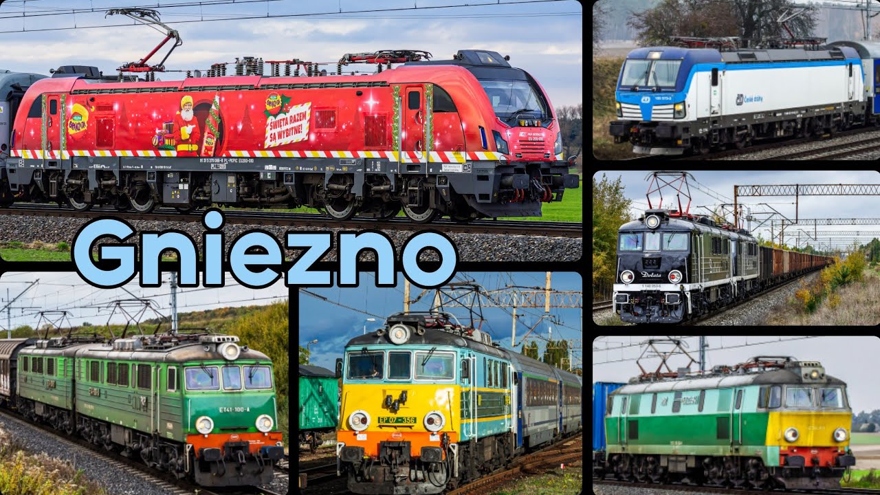Pociągi w Gnieźnie i okolicach - Zima 2025/2026