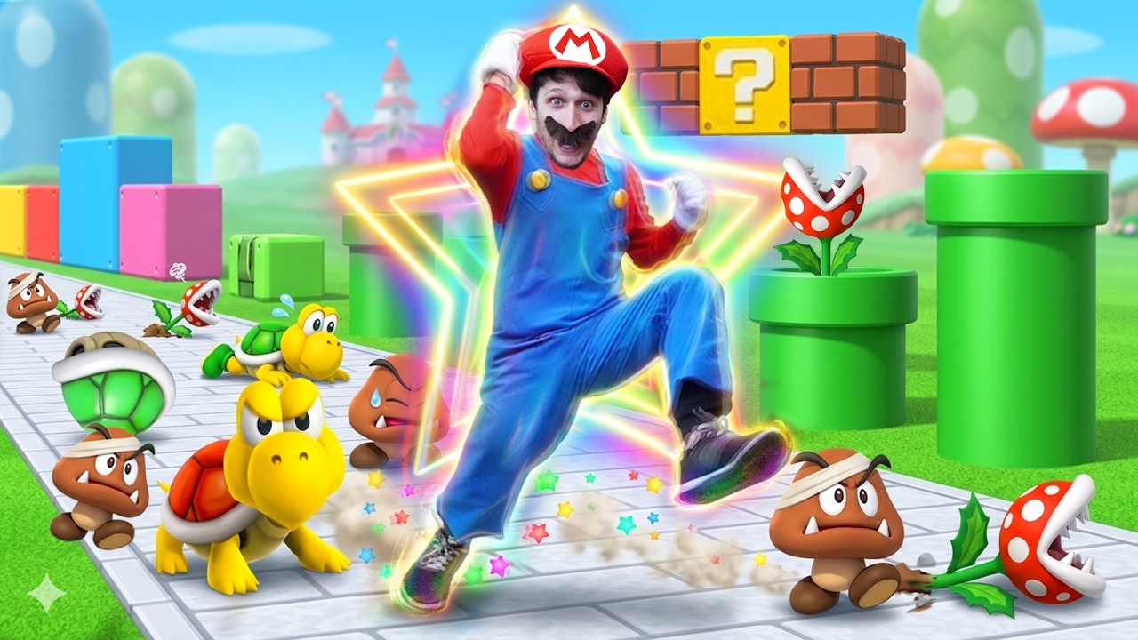 Ultimate Super Mario Bros Levels In Real Life (All Episodes)