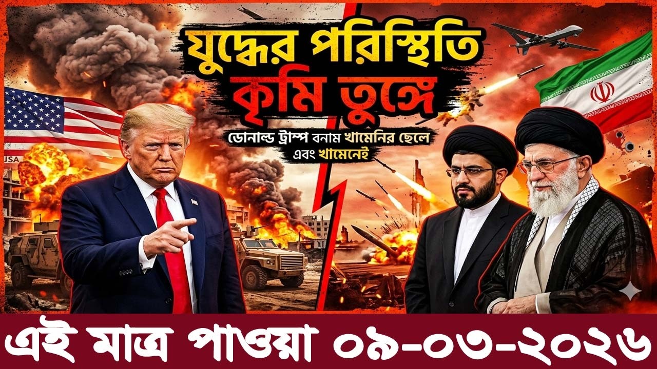 BBC World News 08 March 2026 || World News Bangla || International News Today Bangla