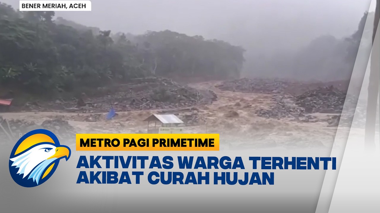 Banjir Susulan Putus Jalan Lintas Bireuen-Takengon - [Metro Pagi Primetime]