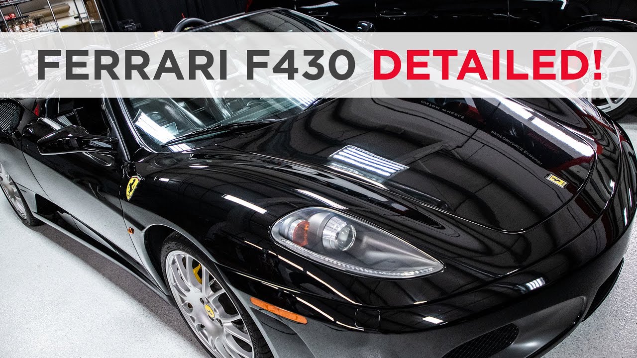 Watch this Ferrari 430 get the detailing treatment it deserves!
