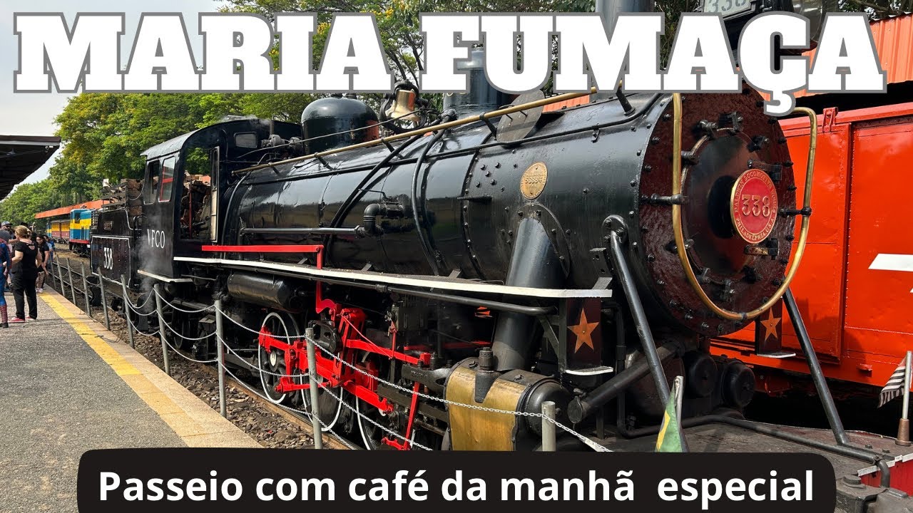PASSEIO  DE MARIA FUMAÇA DE CAMPINAS A JAGUARIUNA COM CAFÉ DA MANHÃ ESPECIAL