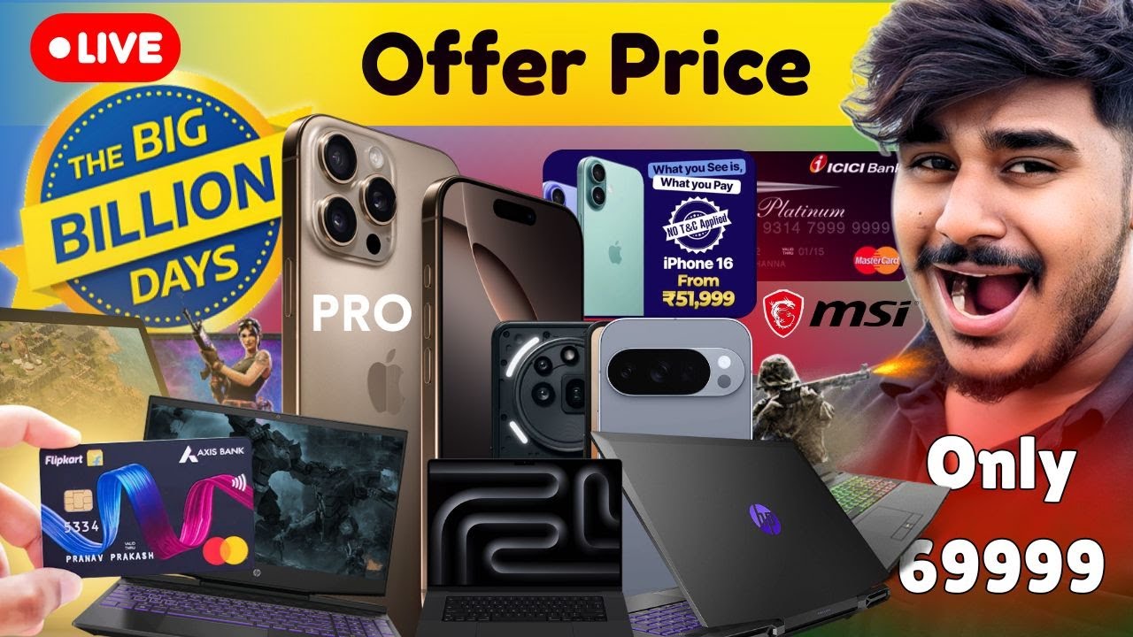 Deals AA Rahi HAI 23 Sept Flipkart BBD Sale 2025 - Flipkart Sale big Billion Day 2025