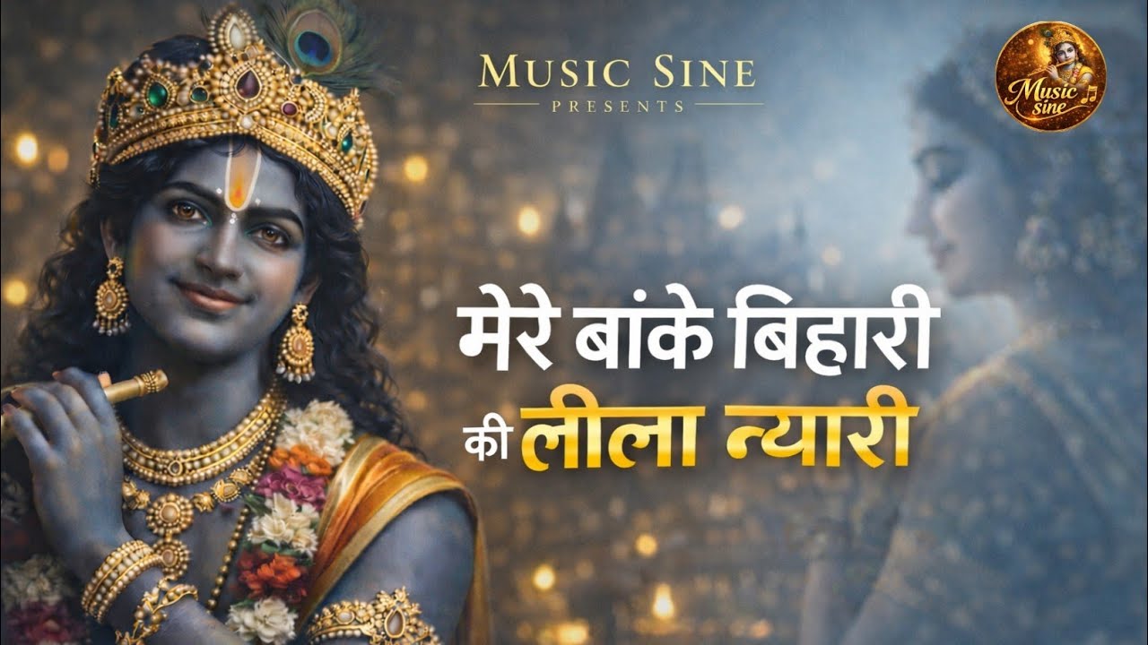 Mere Banke Bihari Ki Leela Nyari | Radhe Krishna Bhakti Song | Music Sine