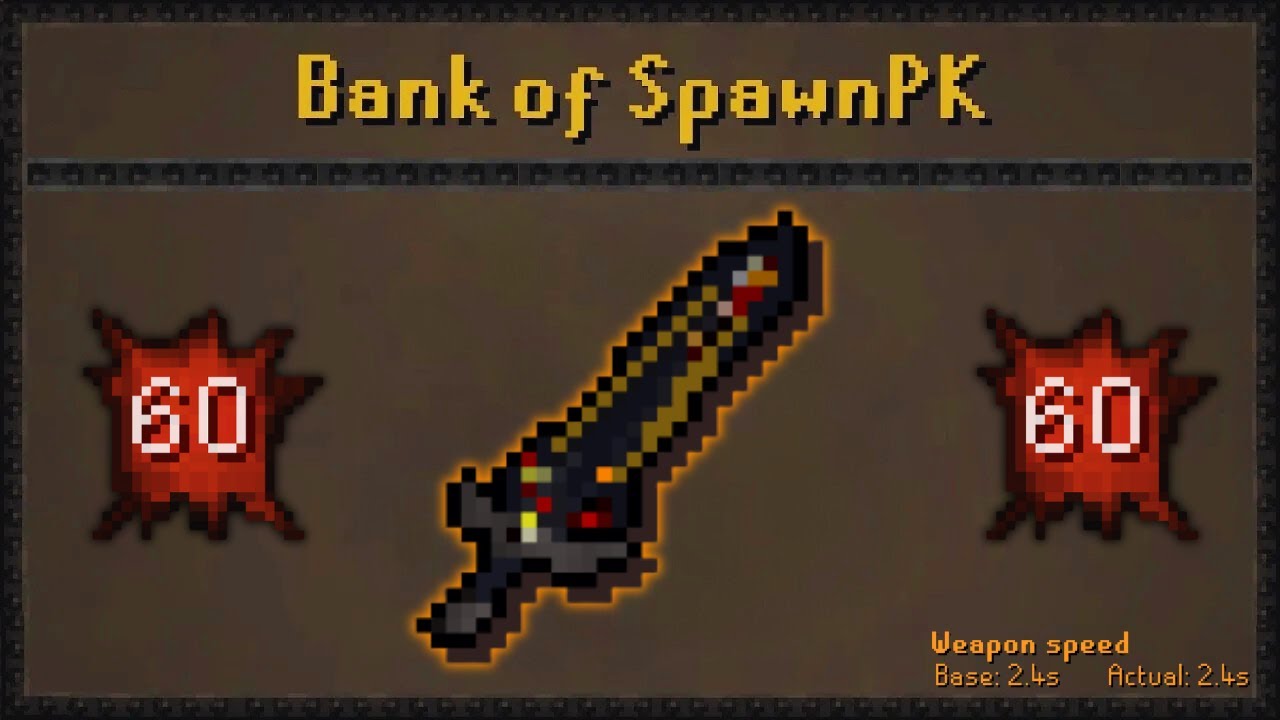 Я нашёл и использовал *САМОЕ СЛОМАННОЕ* оружие во всём SpawnPK?! RSPS Fresh Start World &mdash; розыгры...