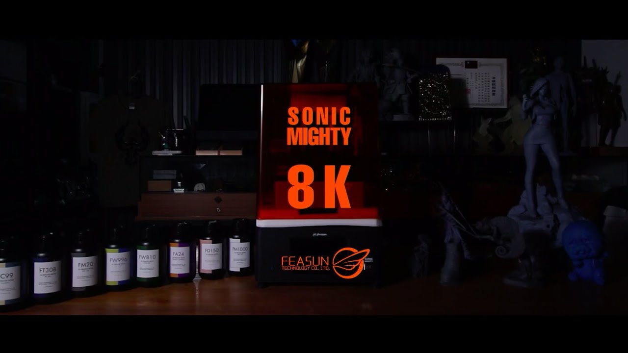 【羽耀科技FEASUN】手把手帶你開箱Phrozen Sonic Mighty 8K完整速成教學｜最後有Q&A