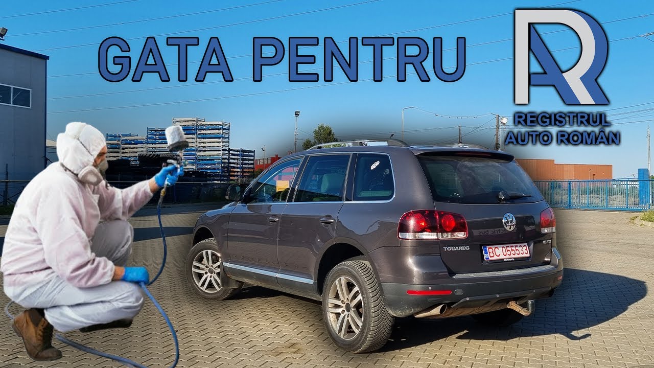 Am vopsit și reparat Touaregul pentru RAR