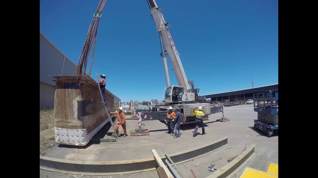 Cast bed replacement (time lapse)