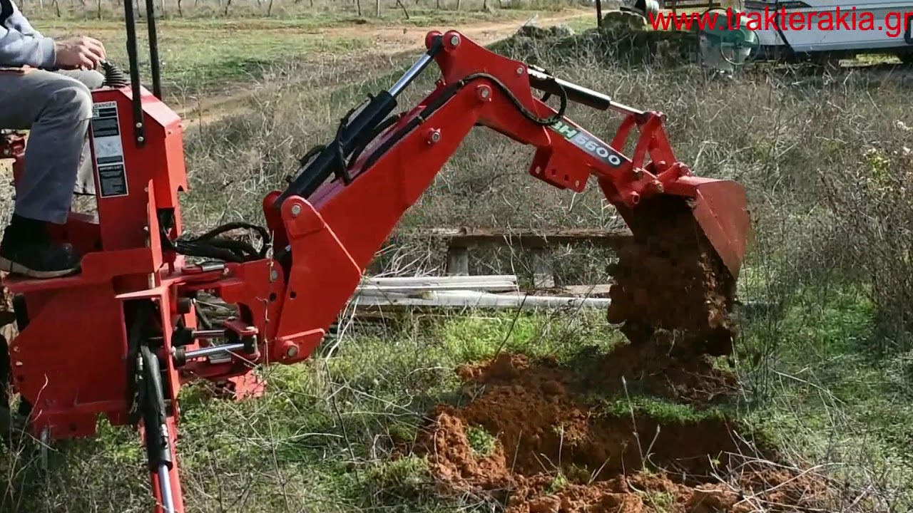BACKHOE ON KUBOTA TRACTOR | ΤΣΑΠΑΚΙ KUBOTA ΣΕ ΤΡΑΚΤΕΡ