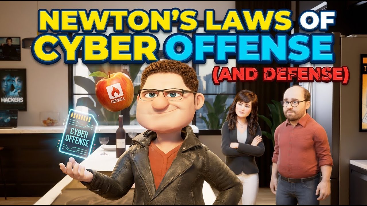 Newton's Laws of Cyber Offense (and Defense)