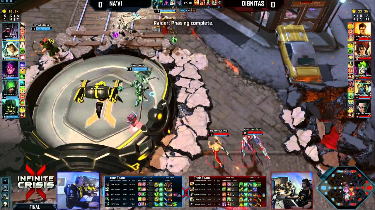 Go4 EU IC Grand Finals - Dignitas v Na'Vi - Game 1