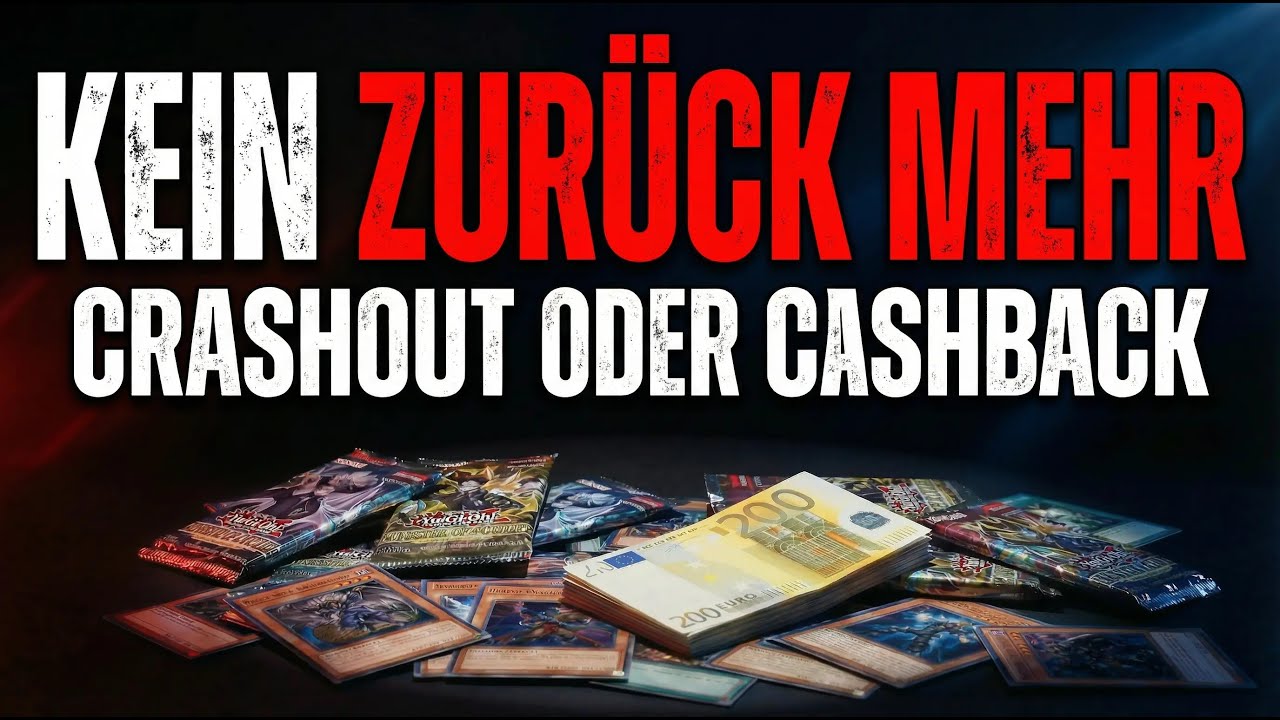 Ich habe Yu-Gi-Oh zu Glücksspiel gemacht (200€ Experiment) Yugioh Crashout oder Cashback