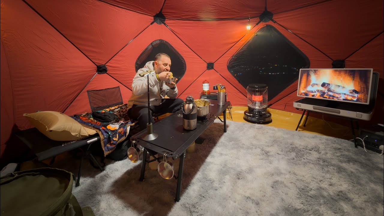 My First Camping Trip in 2026 With New Tent Alhor 4 x 4 | أول تخييم بعد راس السنة
