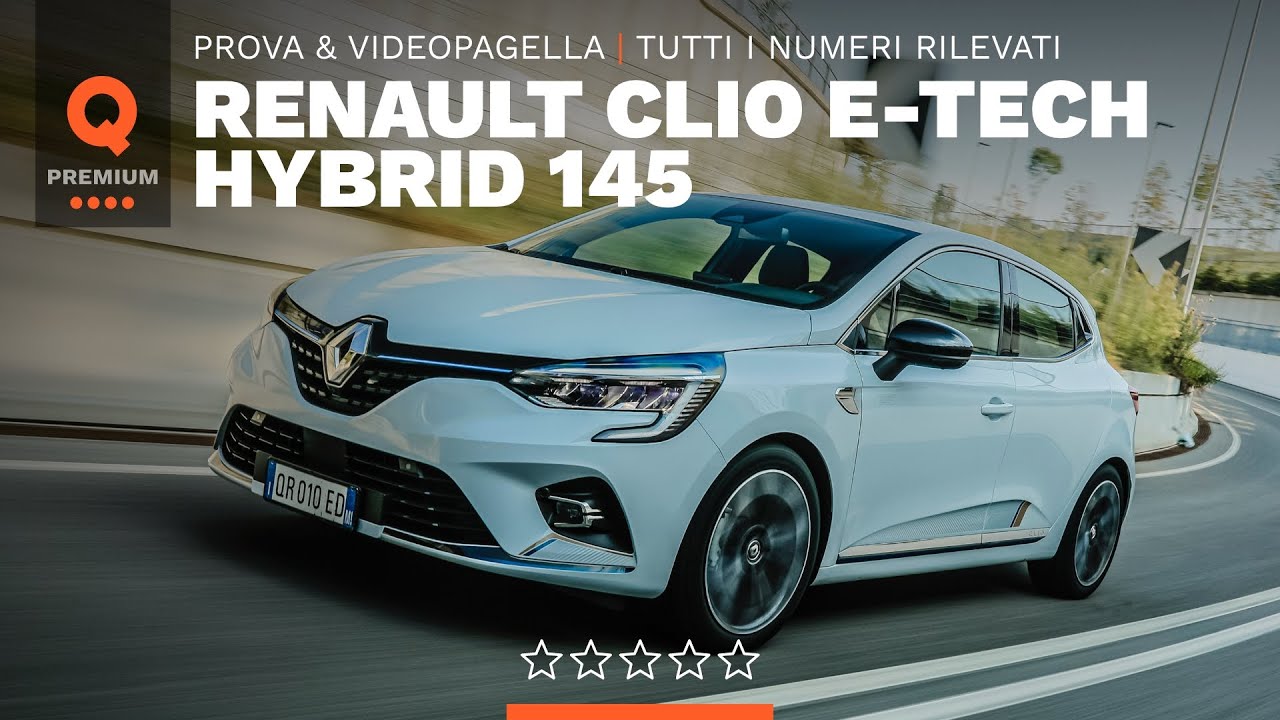 Renault Clio E-Tech (2022): la Pagella e tutti I dati rilevati da Quattroruote