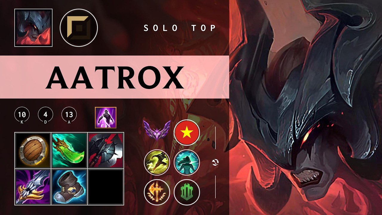 Aatrox Top vs Mordekaiser - VN Master Patch 26.05
