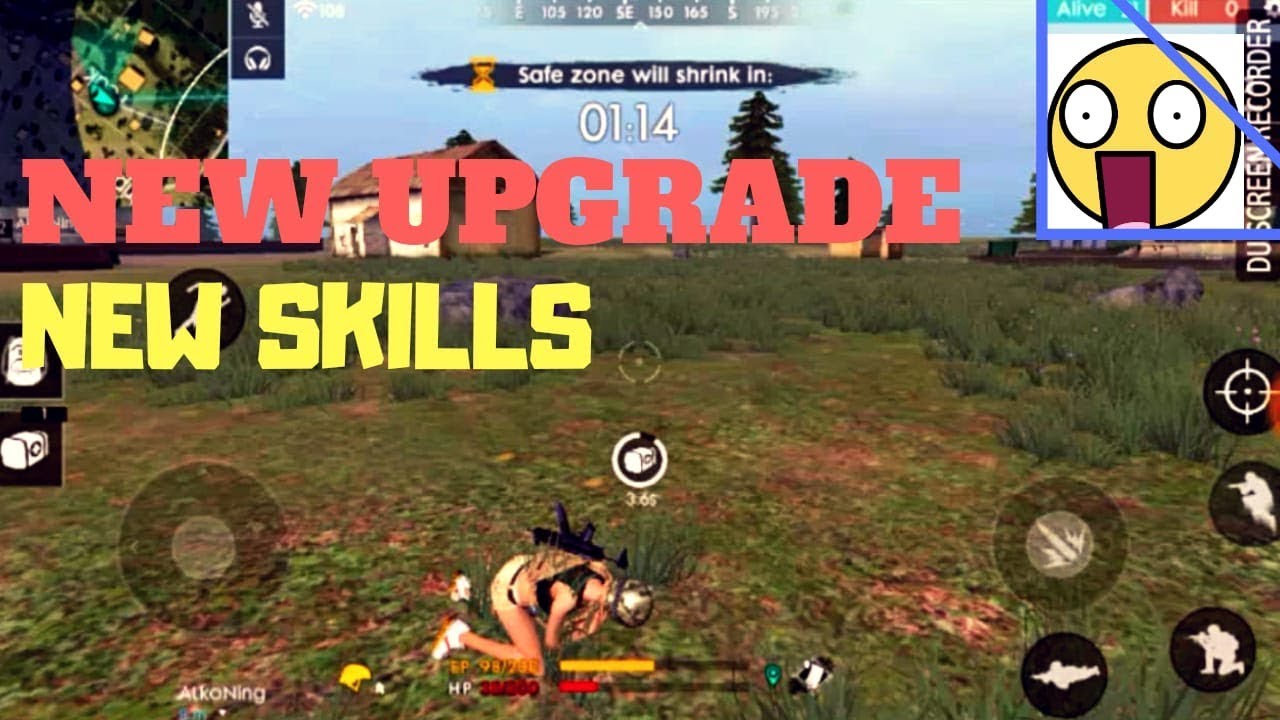 NEW UPDATE 2018 || FREE FIRE  Battle ground  || game play