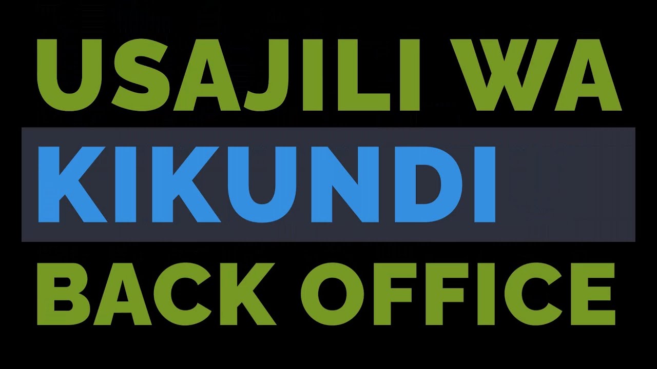 Jinsi ya Kuhidhinisha Usajili Wa Kikundi cha Huduma Ndogo za Kifedha.