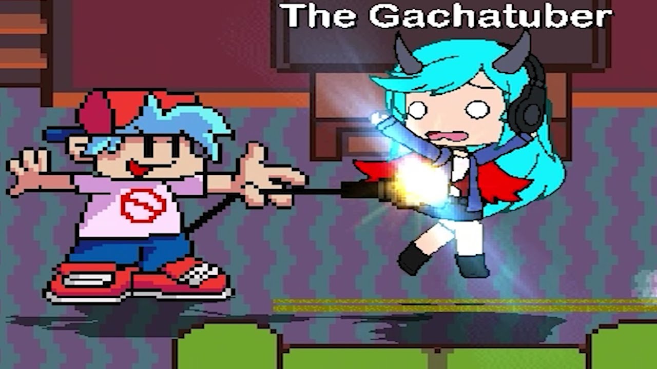 FNF BOYFRIEND VS THE GATCHATUBER | BEST OF 3 | FUNNY GAMING