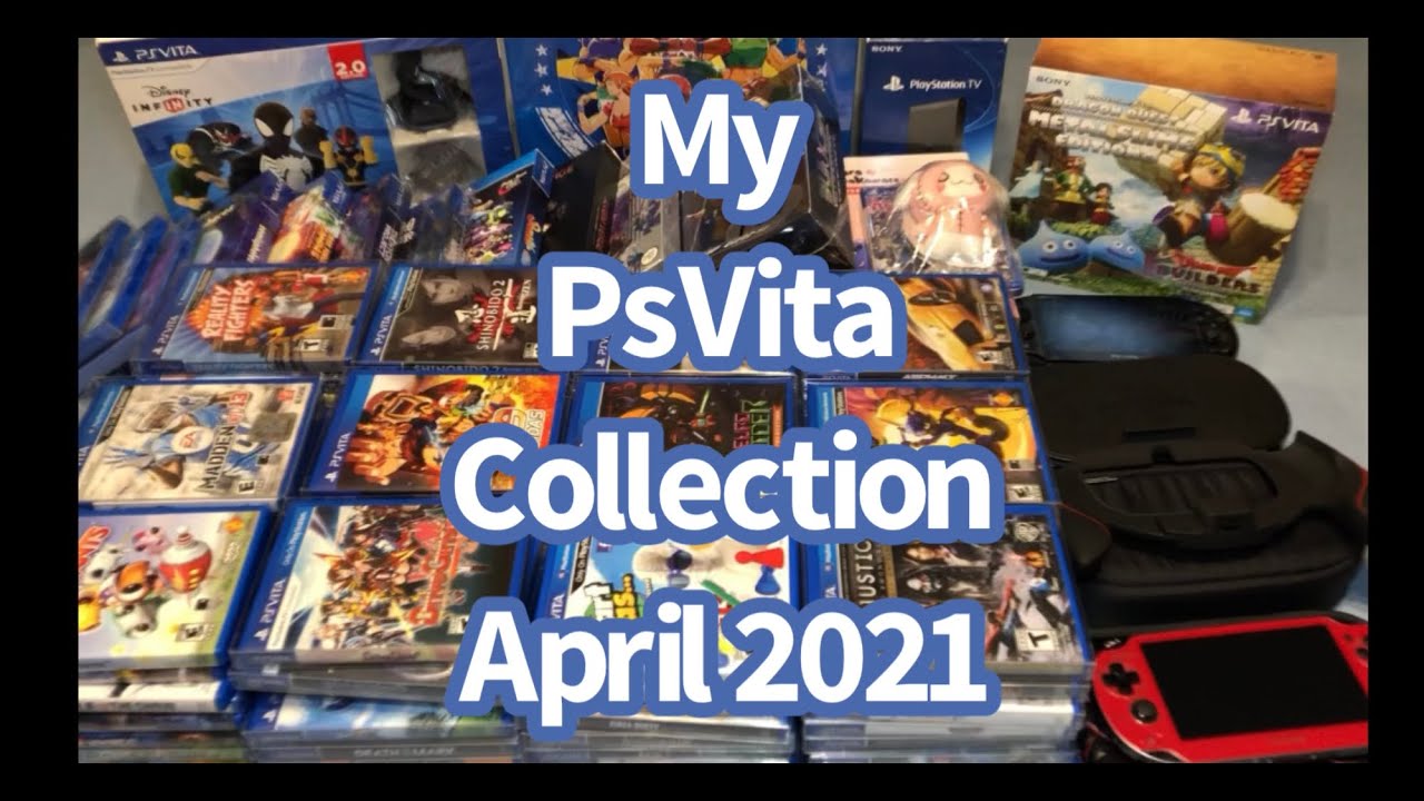 My PlayStation Vita Collection 2021