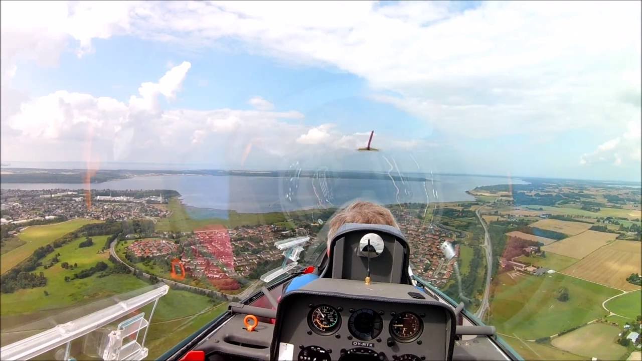 Flying the Schempp-Hirth Duo Discus T  at Frederiksværk Frederikssund Flyveklub