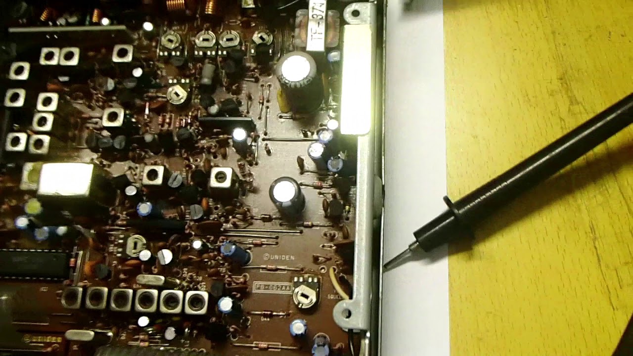 Uniden PC122 Restoration Part 1