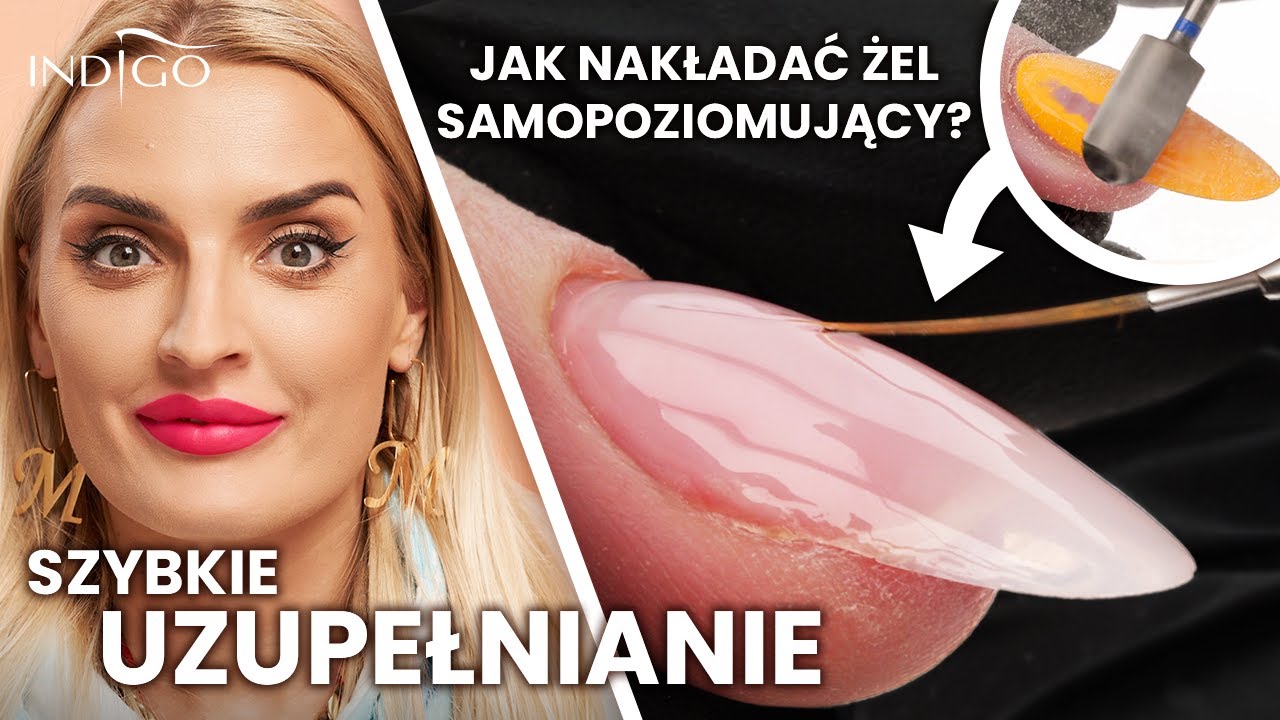 Odnowa paznokci żelowych krok po kroku! Żel samopoziomujący i szybkie uzupełnianie | Indigo Nails