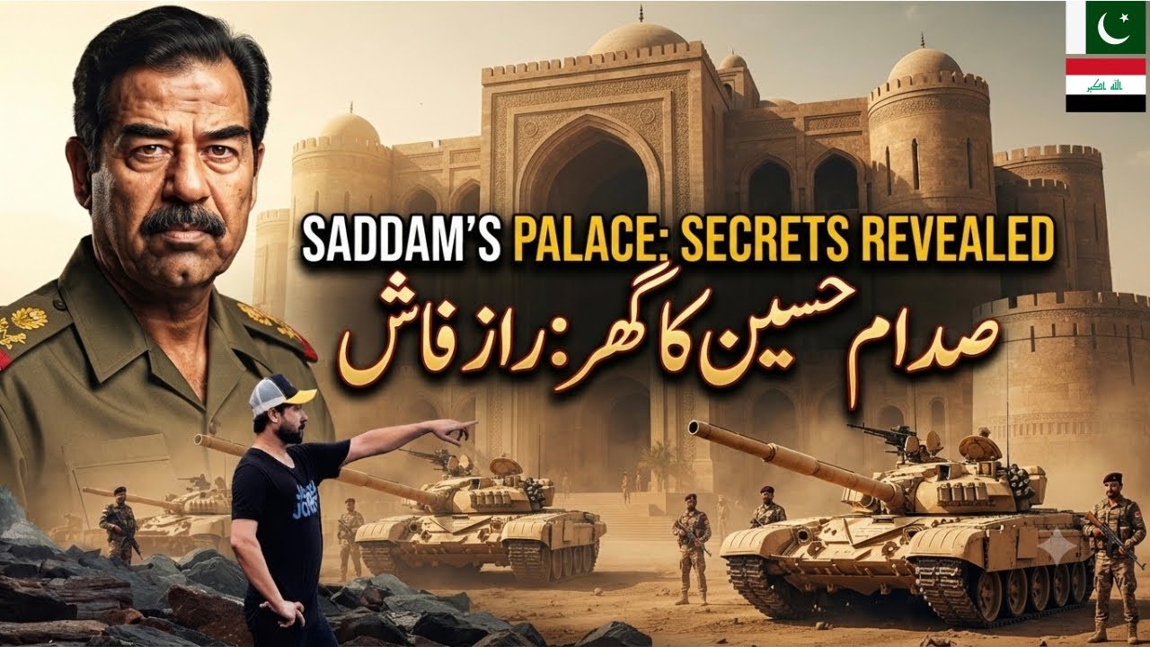 SADDAM HUSSAIN HOUSE IRAQ | PAKISTAN TO IRAQ JOURNEY