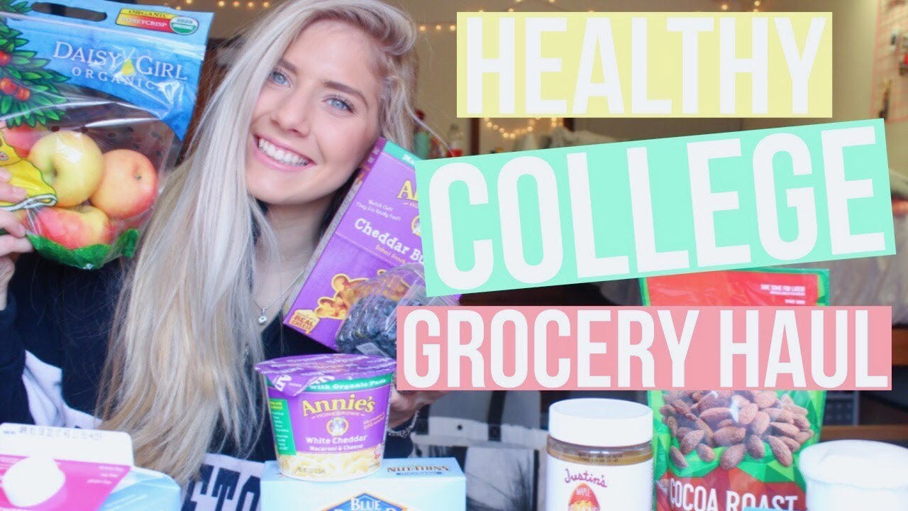 healthy college grocery haul!