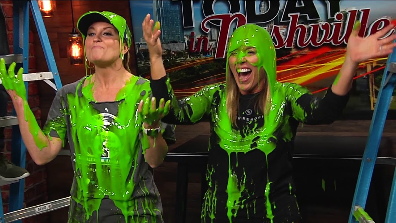Kelly & Carole Get Slimed