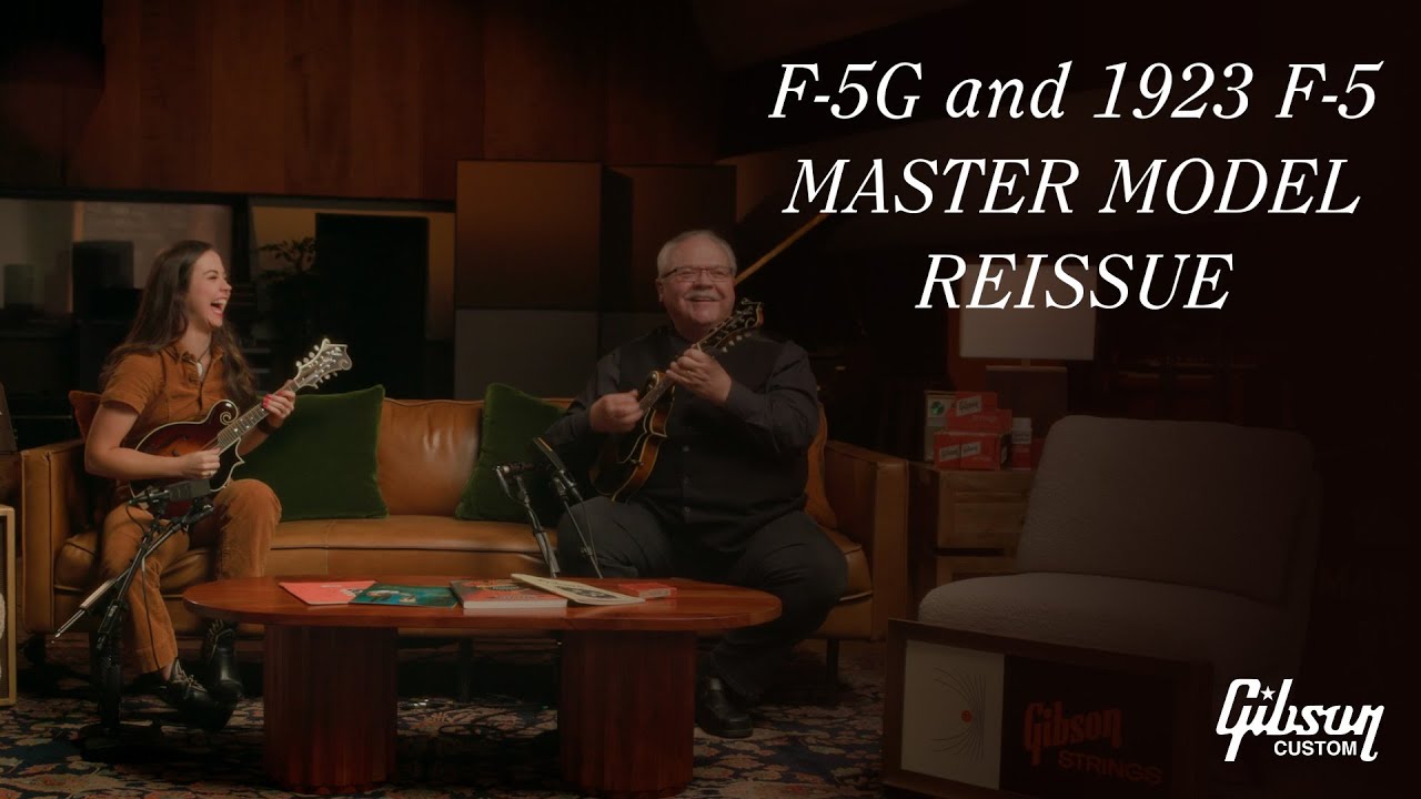 Сьерра Халл и Дэвид Харви играют на переиздании мандолины Gibson 1923 F-5 Master Model