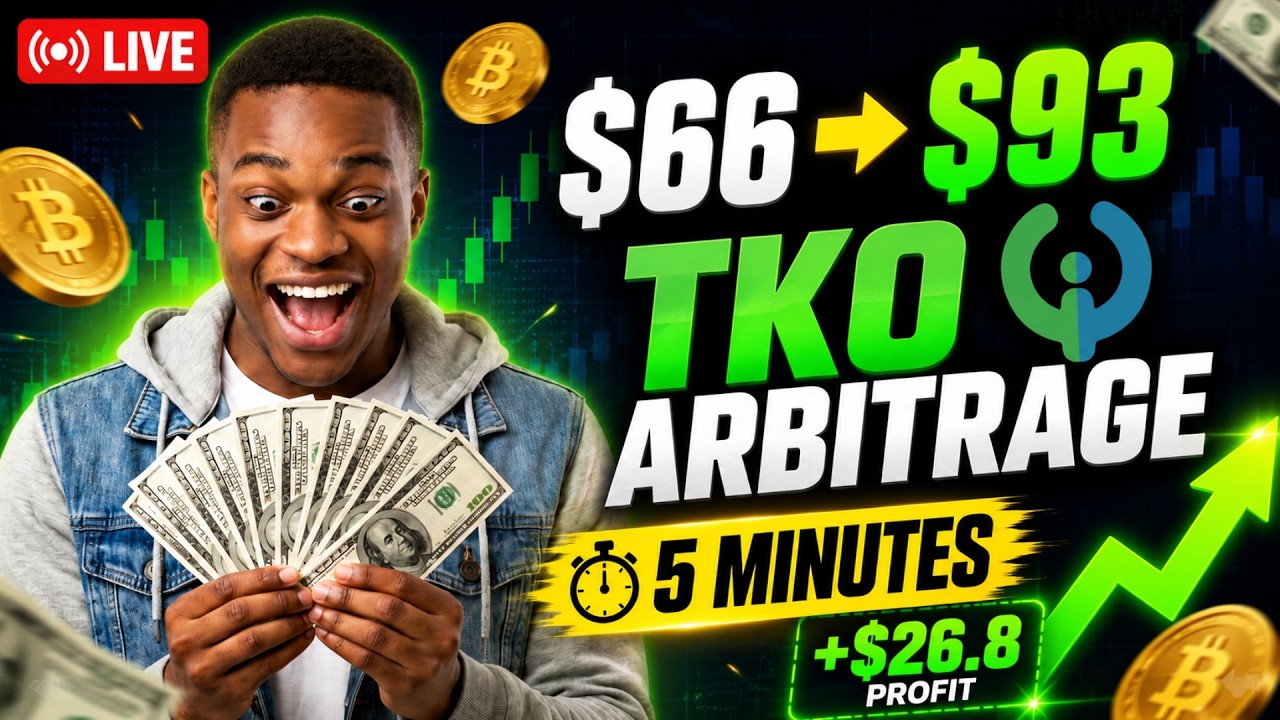 I Turned $66 Into $93 In 5 Minutes | Crypto Arbitrage With Binance & USDT (2026)