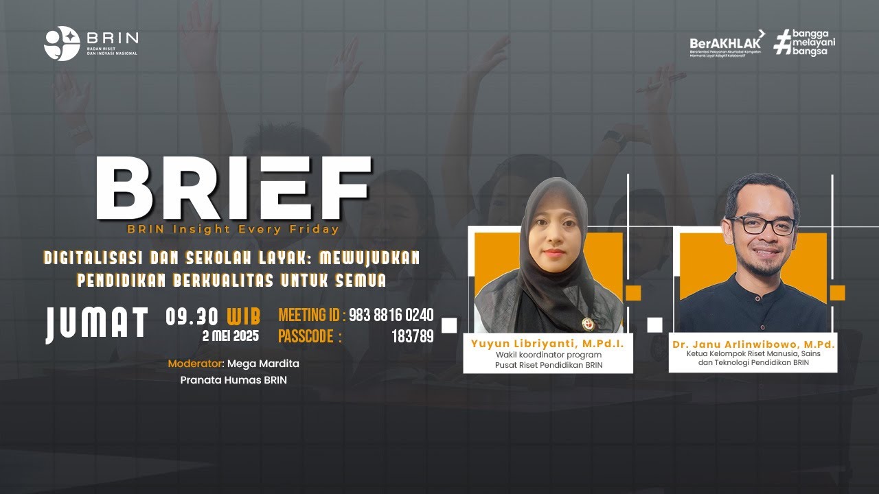 Digitalisasi dan Sekolah Layak: Mewujudkan Pendidikan Berkualitas untuk Semua | BRIEF #152