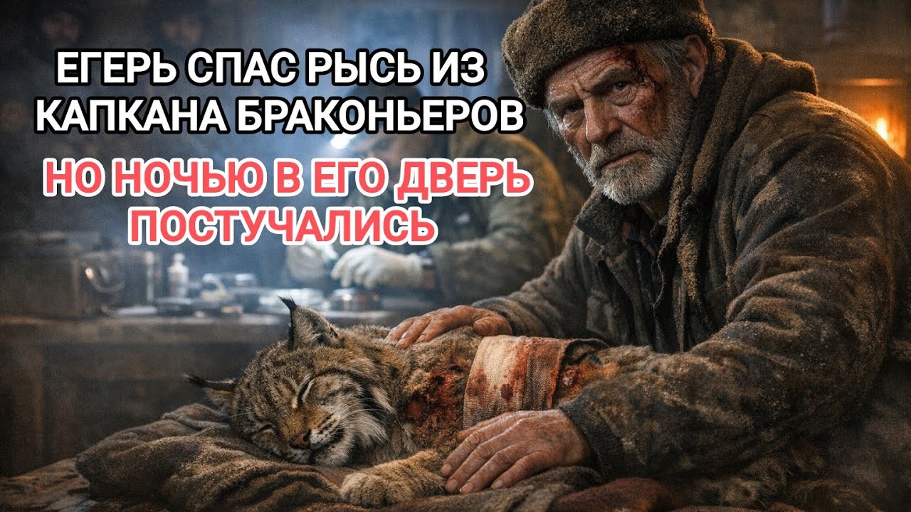 Егерь притащил домой раненого зверя. То, что случилось ночью, изменило всё.